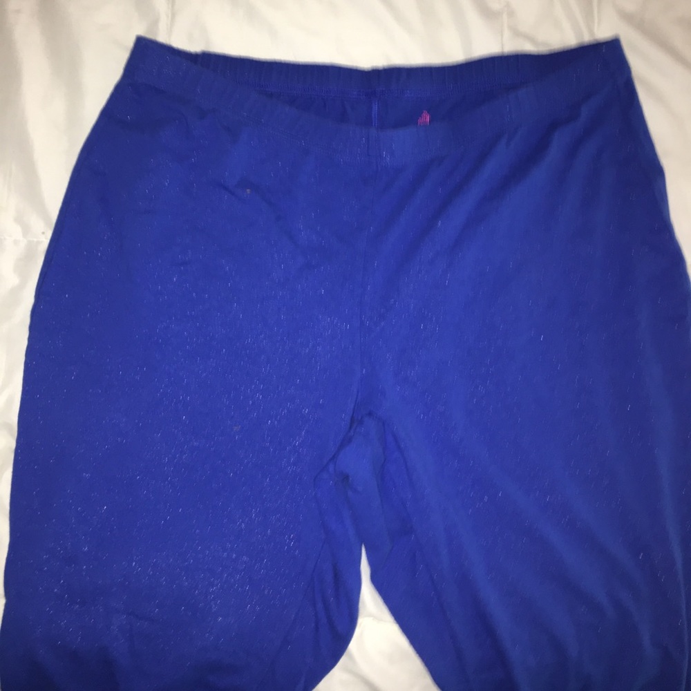 Torrid Sz 3 Cobalt Blue Glitter Leggings